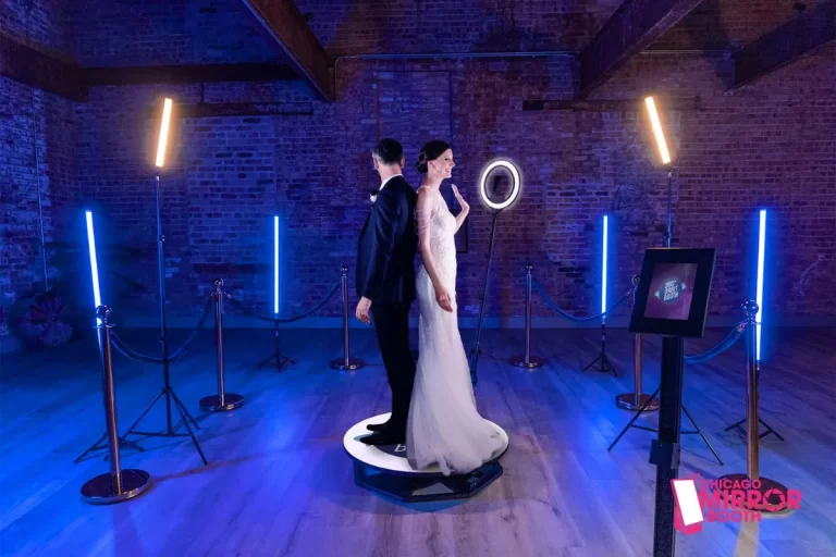 360 Photo Booth Rental Chicago Weddings